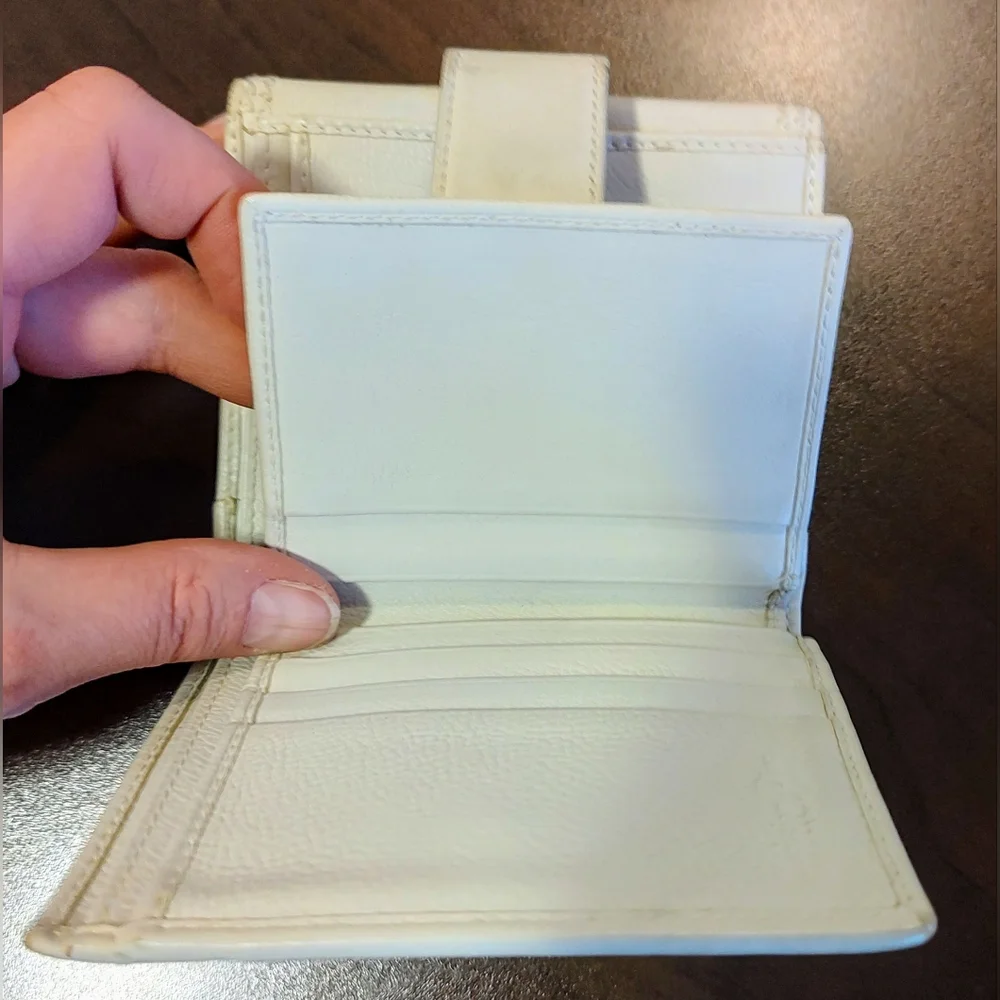 Dior Y2K Diorissimo Leather BiFold Vintage Galliano